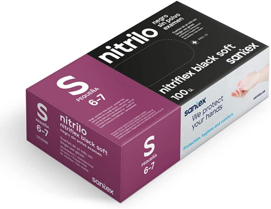 Gant Nitrile Noir