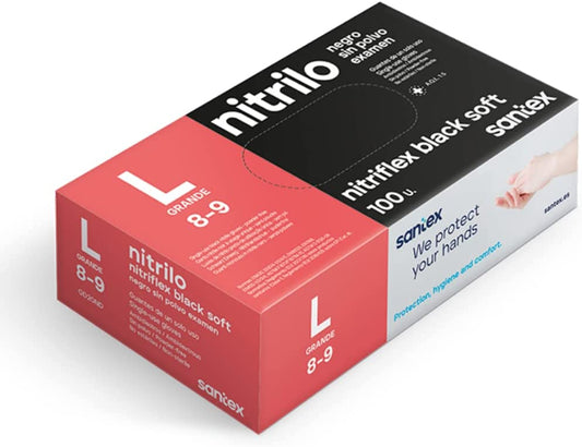 Gant Nitrile Noir