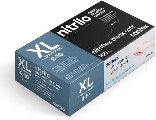 Gant Nitrile Noir